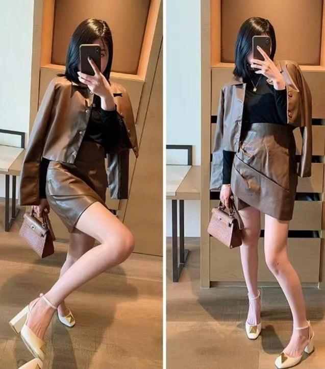 Rivet High Heel Sandals Woman Chunky Heel Sandals Heel Hollow High Heel Shoes Big Rivet Shoes