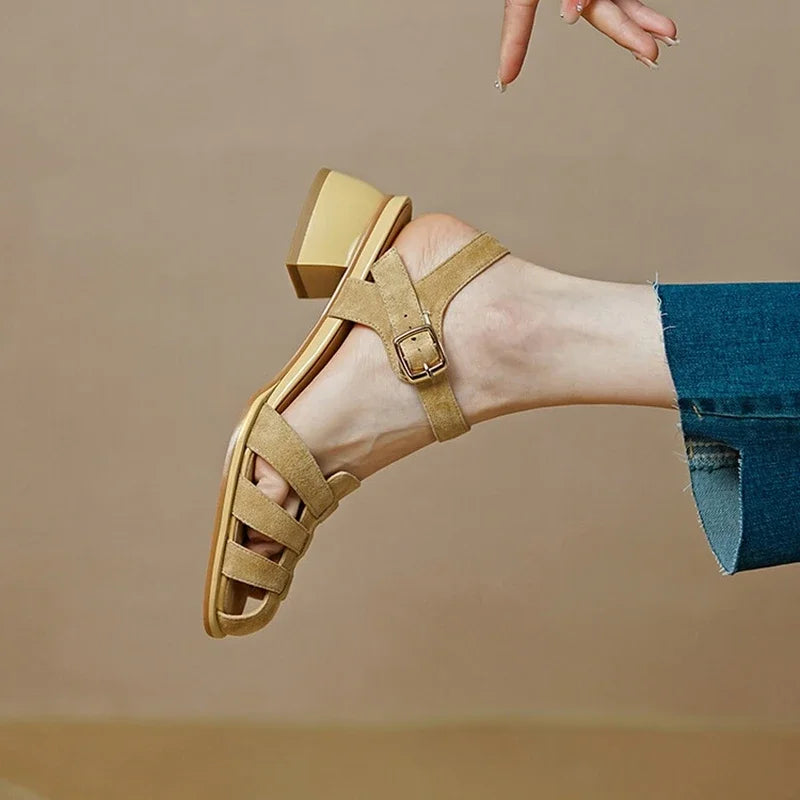 Sheep Suede Leather Shoes