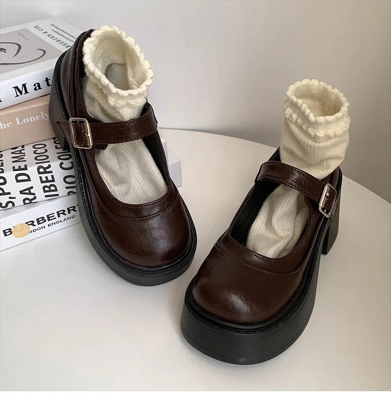 Shoes Woman Comfortable And Elegant All-Match Shallow Mouth Casual Sneakers Round Toe Clogs Platform Flats On Heels R