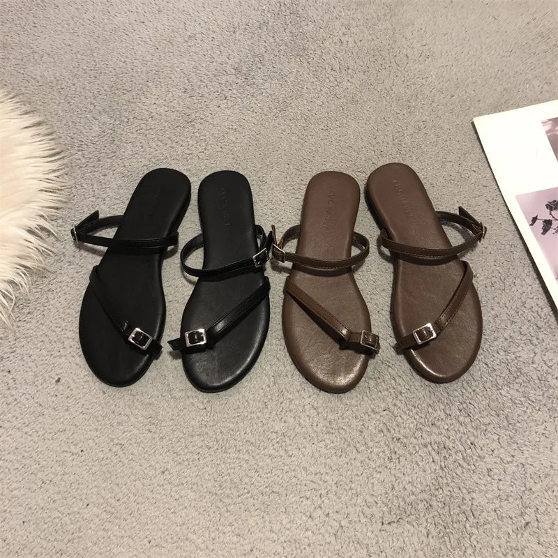 Rubber Flip Flops Shoes Low Hawaiian Fabric Rome PU Hoof Heels Shoes Rubber Flip Flops Low Hawaiian Rome Fabric PU Hoof