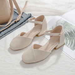 Shoes Pearl Square Heels
