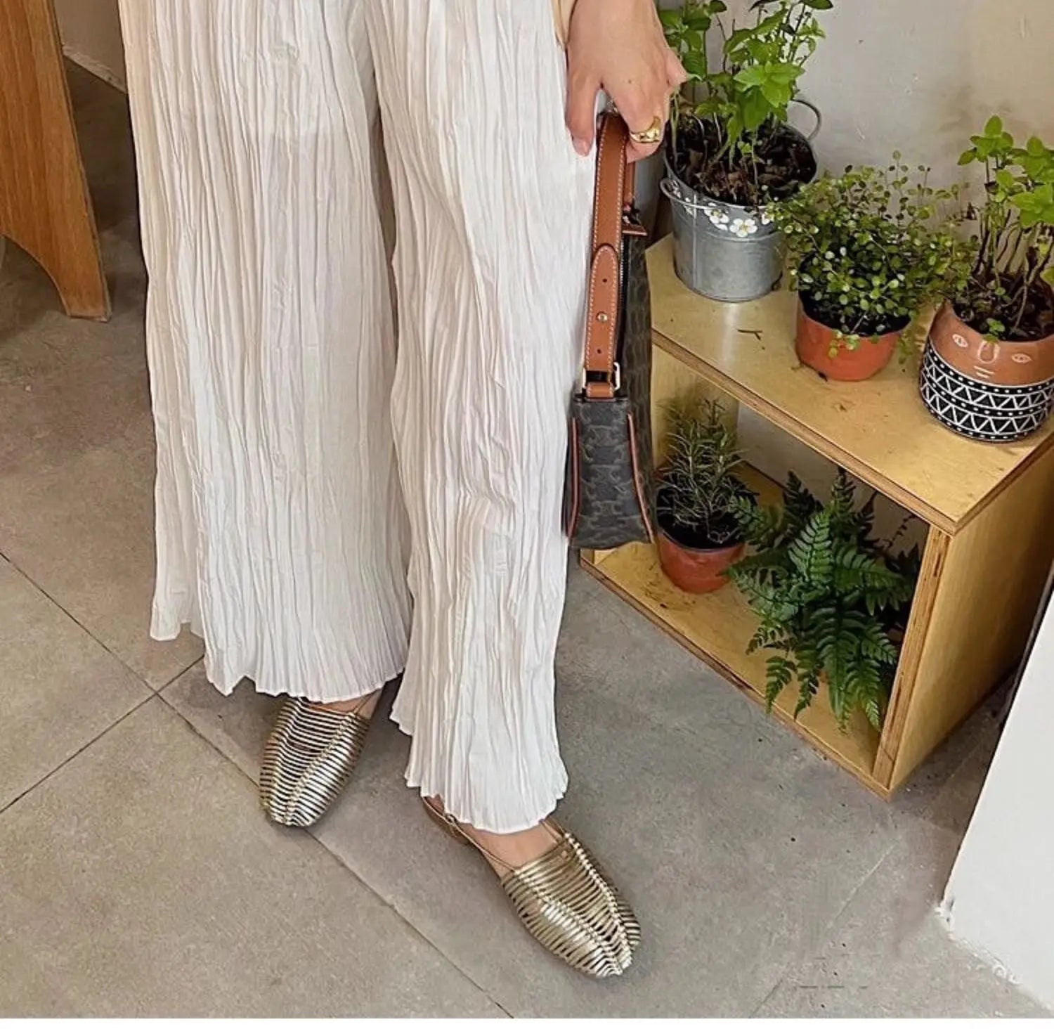 Vintage Woven Hollow Strap Sandals Beautiful Roman Sandals Flat Toe Comfortable Woven Sandals Holiday Party Shoes