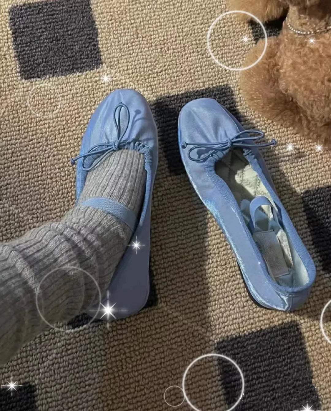 Rarely-seen ballet shoes