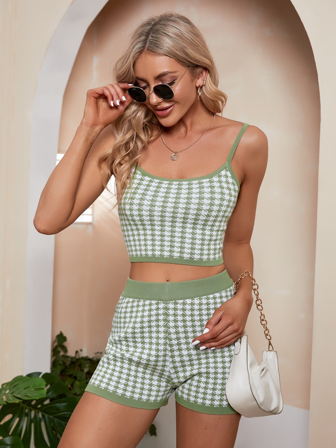 MARIA KNIT SET - SAGE
