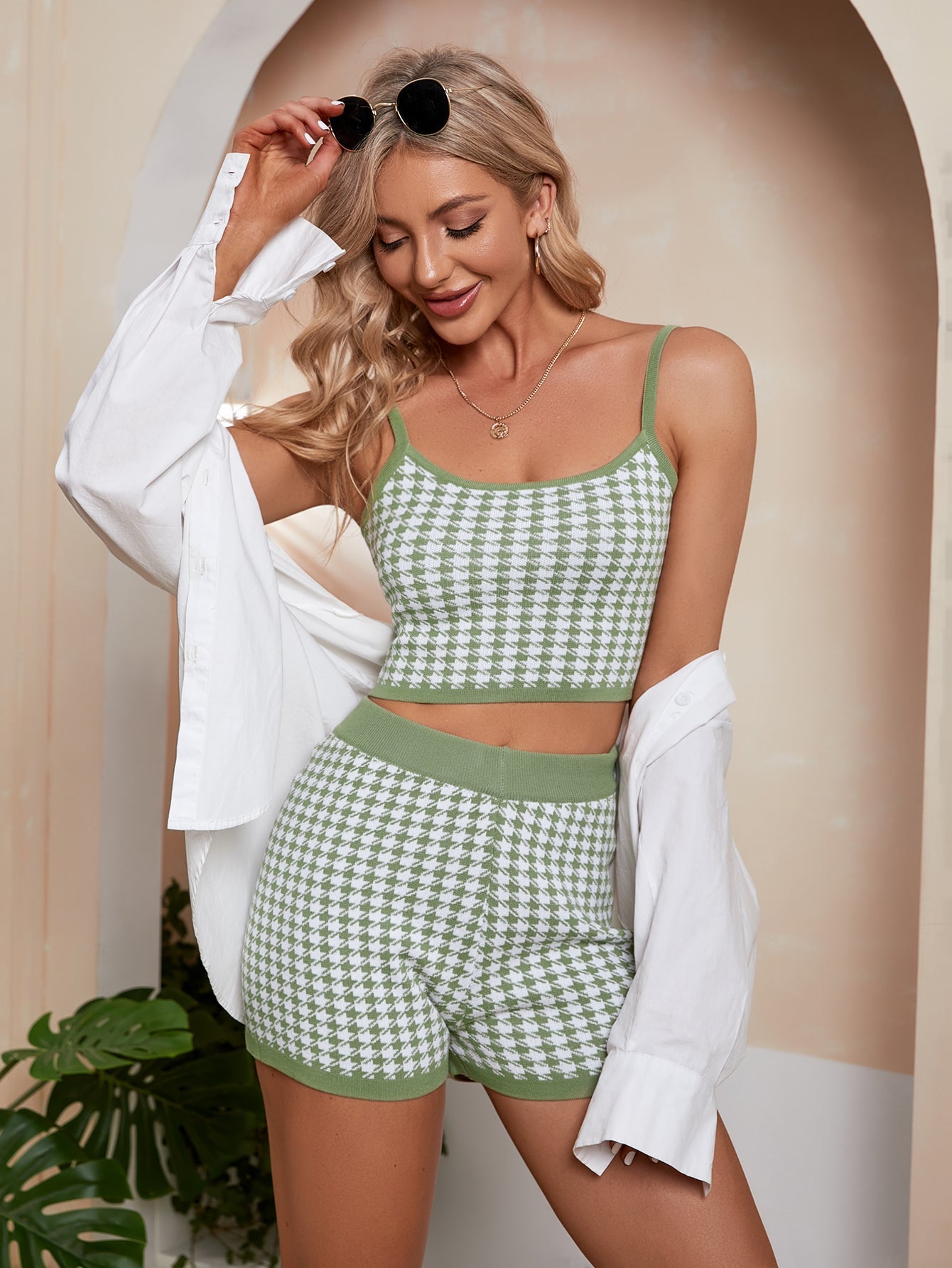 MARIA KNIT SET - SAGE