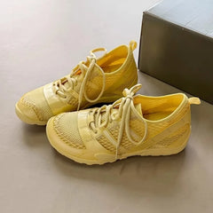 Students Running Shoes Mesh Breathable Casual Sports Shoes Lightweight Comfortable Soft Sneakers Mujer Zapatos