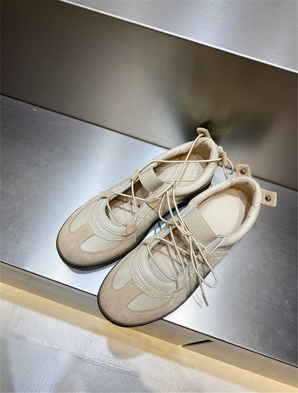 Genuine Leather Sneakers