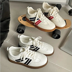 Retro Design Low Top Thick Soled Casual Sports Shoes