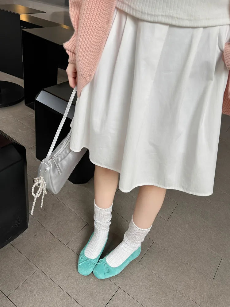 and ballet flat shoes work professional leather single shoes shoes ladies