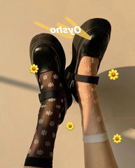 Retro Round Toe Block Heel Mary Jane Shoes Patent Leather Black Platform Pumps College Thick-Soled Japanese Style Loafers