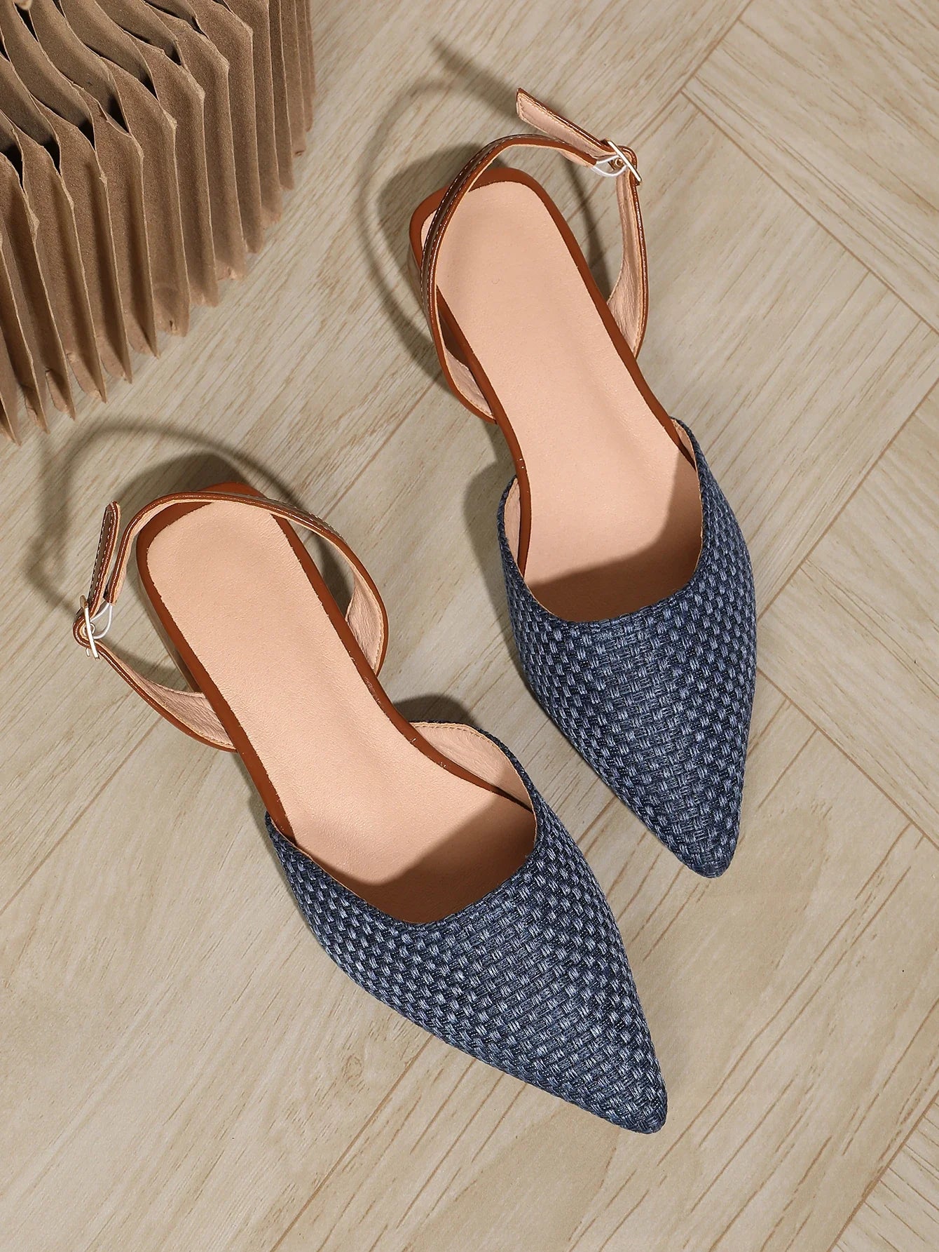 Classic Pointed Toe Block Heel Pumps Shoes