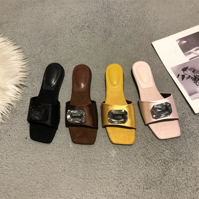 Low Shoes PU Hoof Heels Rome Fabric Rubber Shoes Low Hoof Heels PU Rubber Rome
