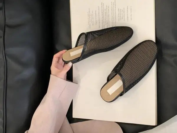 Rubber Slippers Fretwork Heels Slides Low Clogs Woman Flat Soft Beach Fabric Rome Hoof Cotton Rubber Sl