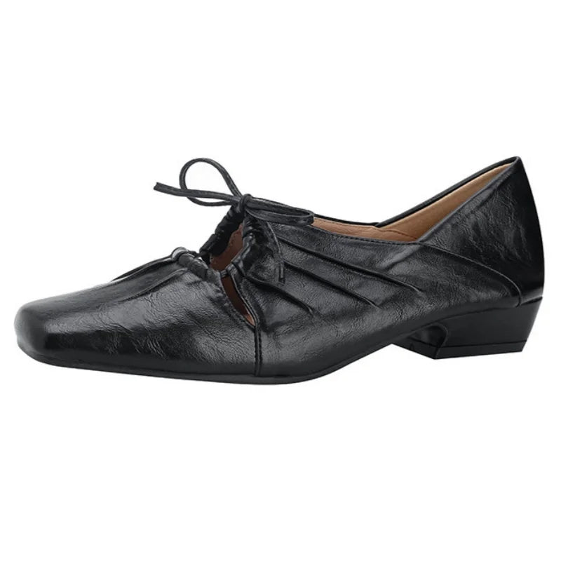Casual Flat Shoes Mary Jane Style Simple Soft Versatile Comfortable Single Shoes