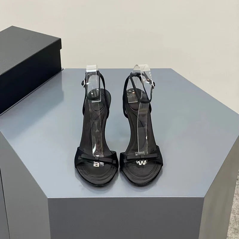 Thin High Heels Open Toe Zipper Dancing Shoes Ballroom Dance Shoes