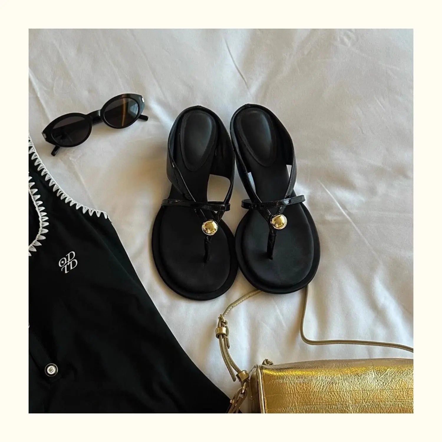 Clip Toe High Heels Sandals Shoes Woman Brand Beach Flip Flops Shoes Slingback Slides