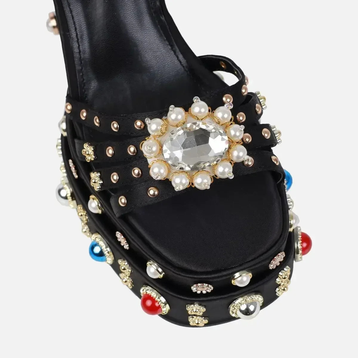 European and American Thick High Heels