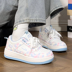 Sports Shoes Lady Clogs Platform Casual Sneakers All-Match Basket Creepers Small Breathable Leisure Shoes Pla