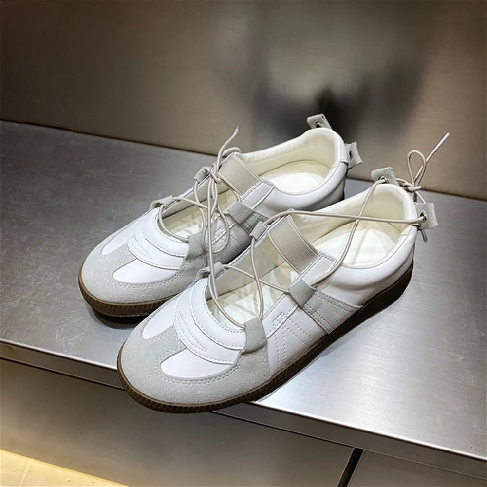 Genuine Leather Sneakers