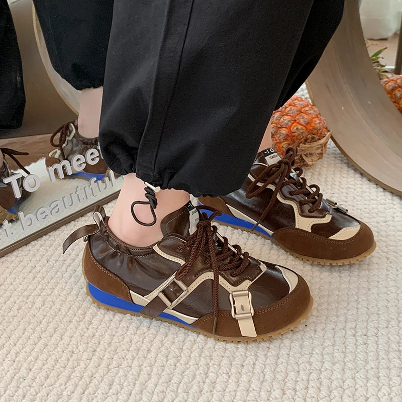 Sport Shoes Flats Sneakers Lace Up Running Shoes Casual Loafers Sandals Hiking Travel Shoes