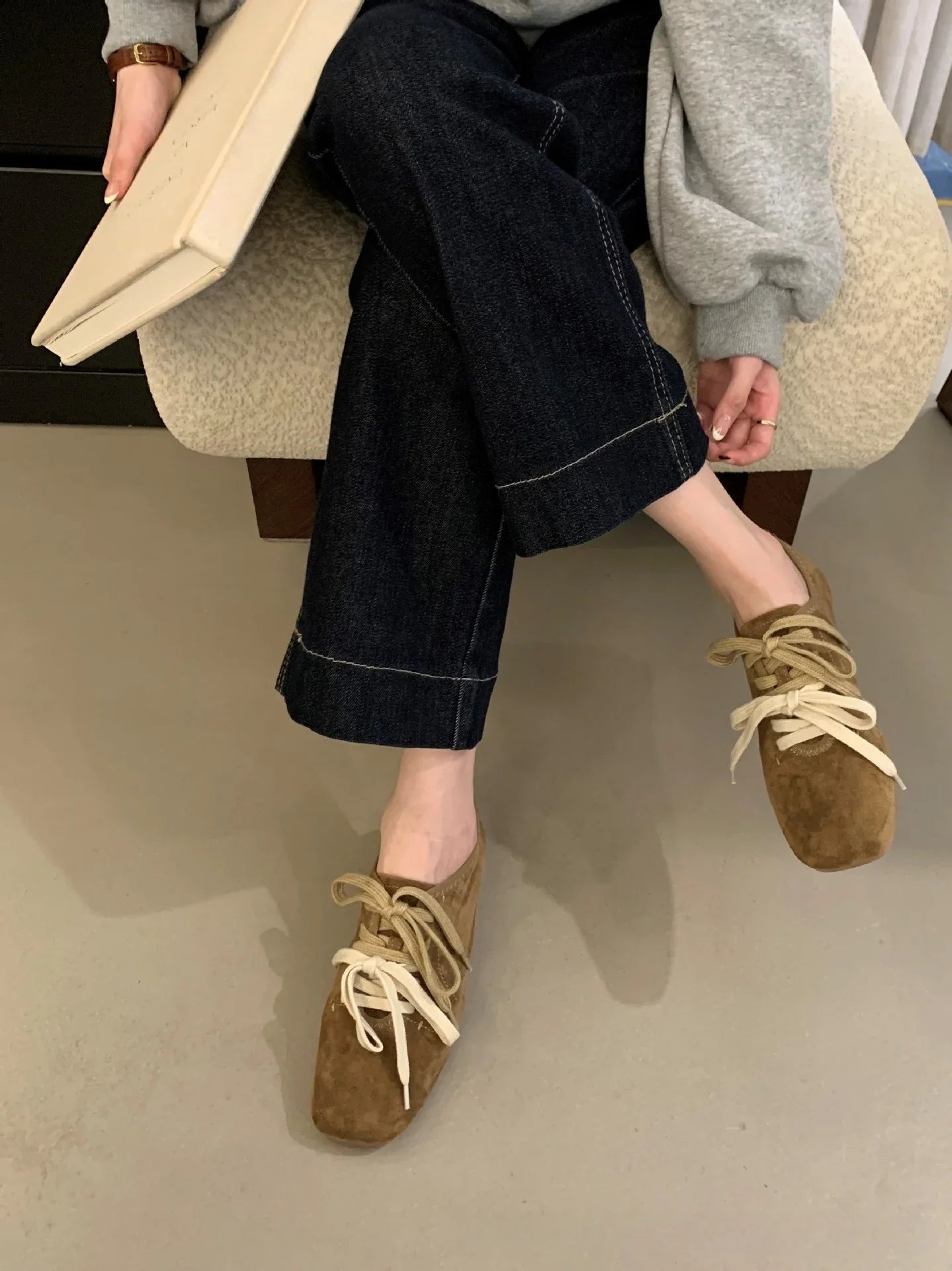 Original Design Training Shoes Flats Student Style Comfortable Soft Sports Shoes Casual Matching Sneakers