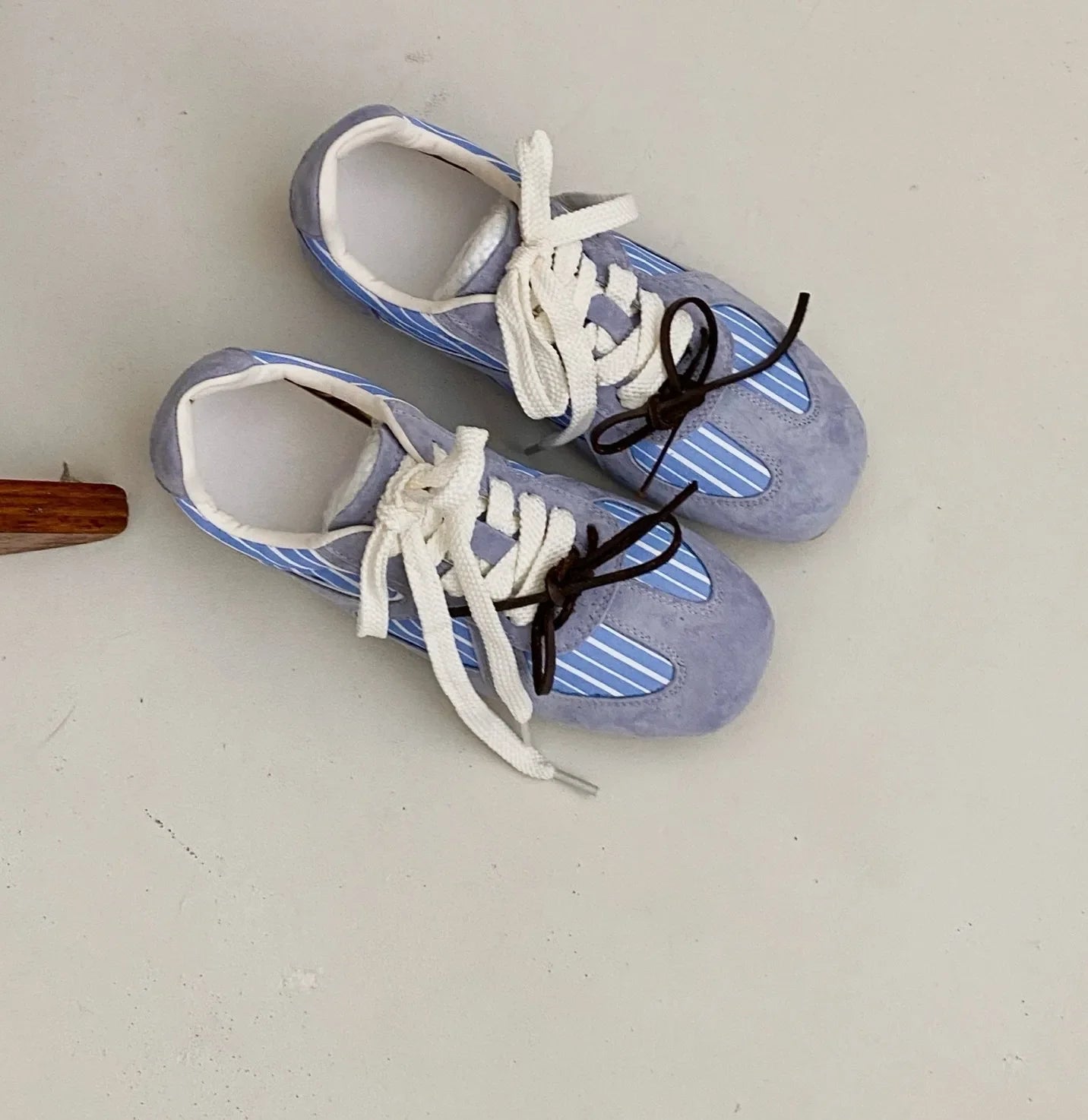 Retro Concise Round Toe Shoes Korean Hot Style Casual Comfortable Soft Sneakers Elegant Shoes