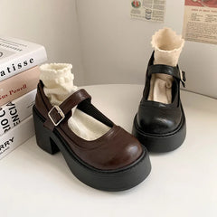 Shoes Woman Comfortable And Elegant All-Match Shallow Mouth Casual Sneakers Round Toe Clogs Platform Flats On Heels R
