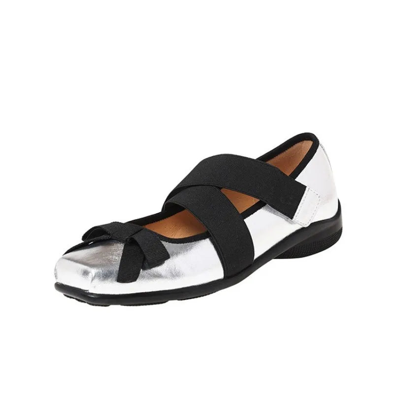 Ballet Flats Shoes Woman Casual Sneakers Sandals Barefoot Ballerina Comfortable Elegant Pumps
