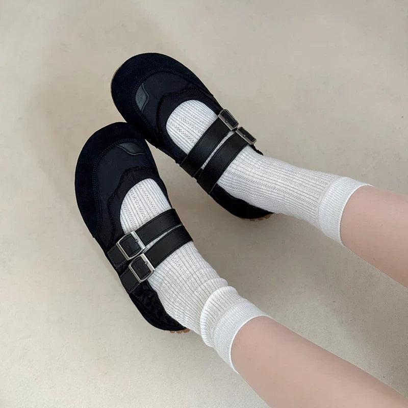 Ballet Sports Mary Jane Retro Shoes