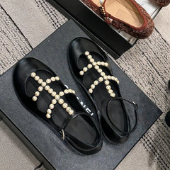 Pearl T-Shaped Ballet Shoes