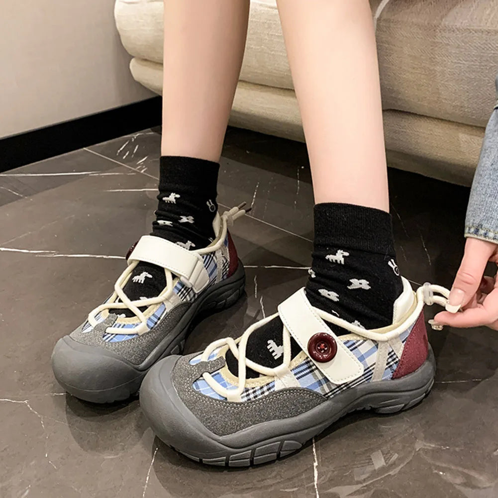 Pumps Mary Janes Wedges Shoeslace Sweet Cute Lolita Pumps