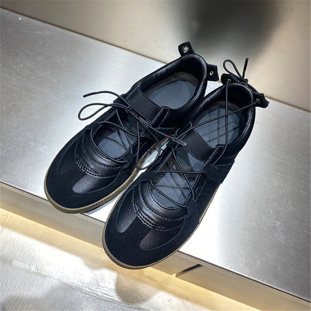 Genuine Leather Sneakers
