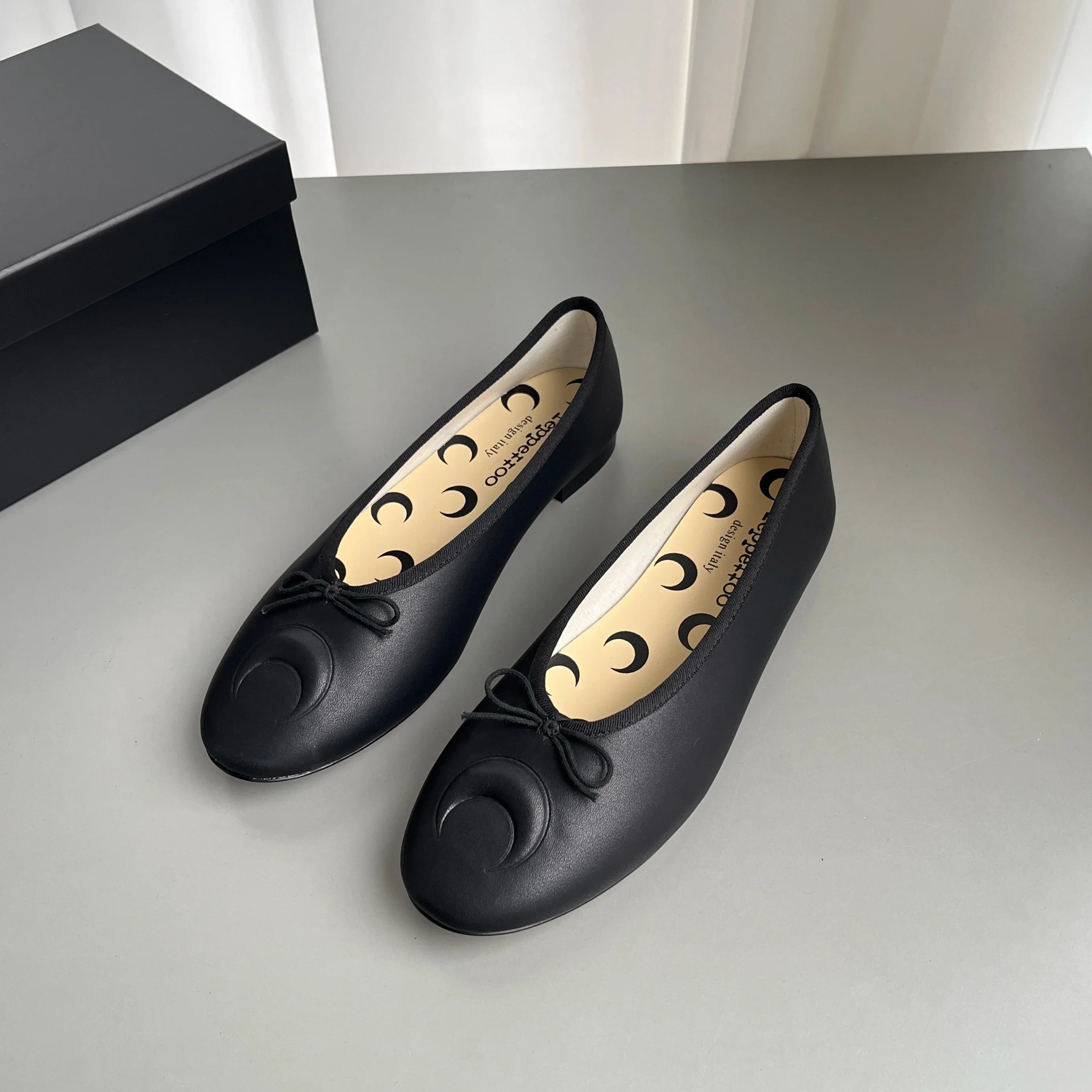 Knot Flat Bot Single Shoes Slip-On Ballet Shoes Mary Janes Casual Footwear