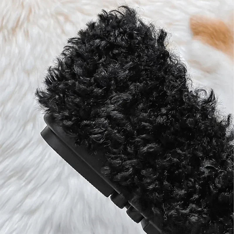 Plush Warm Flat Shoes