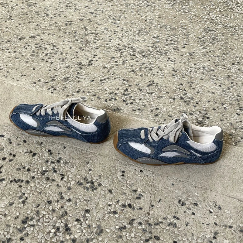 Sports Shoes Breathable Soft-Soled Forrest Gump Shoes Genuine Leather Dad Shoes German Training Shoes