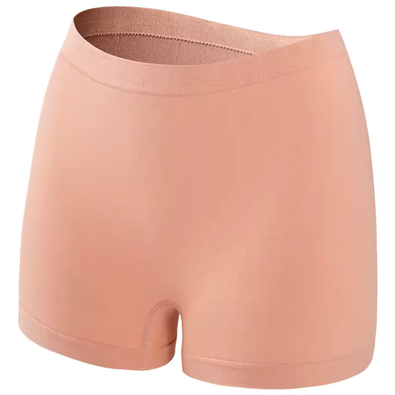 Seamless Boyshort Low Waist Underpants Breathable Sports Comfort Lingerie Panties