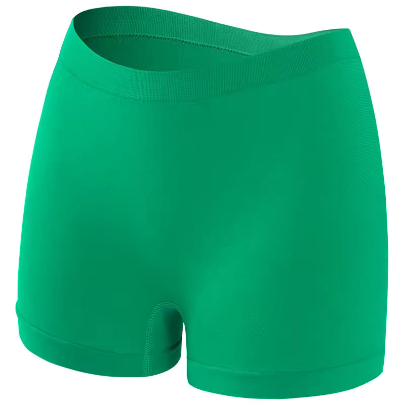 Seamless Boyshort Low Waist Underpants Breathable Sports Comfort Lingerie Panties
