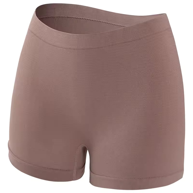 Seamless Boyshort Low Waist Underpants Breathable Sports Comfort Lingerie Panties