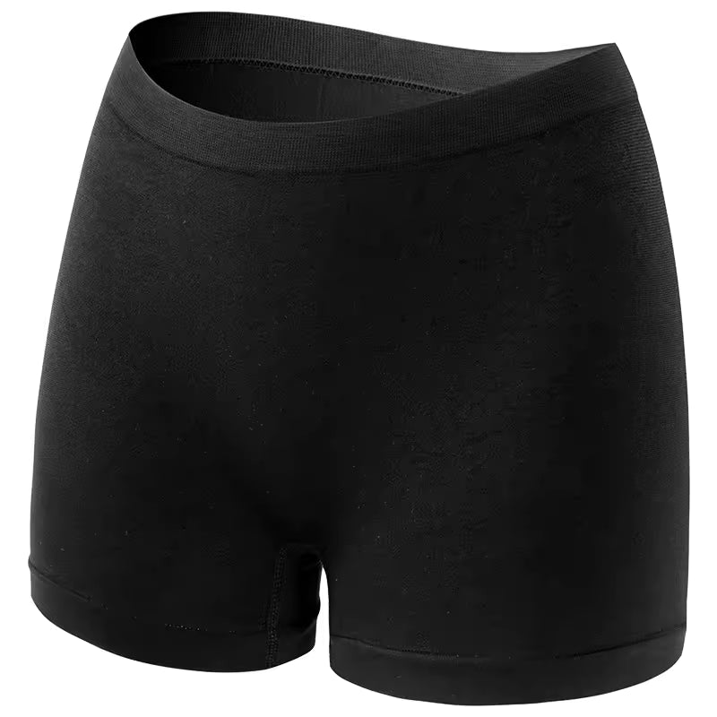 Seamless Boyshort Low Waist Underpants Breathable Sports Comfort Lingerie Panties