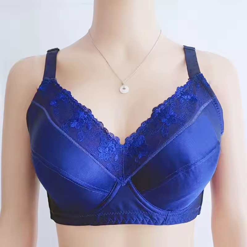 Seamless Full Coverage Underwire Plus Size Lingerie Push Up Minimizer Bra