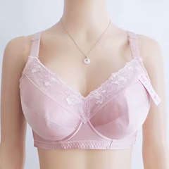 Seamless Full Coverage Underwire Plus Size Lingerie Push Up Minimizer Bra