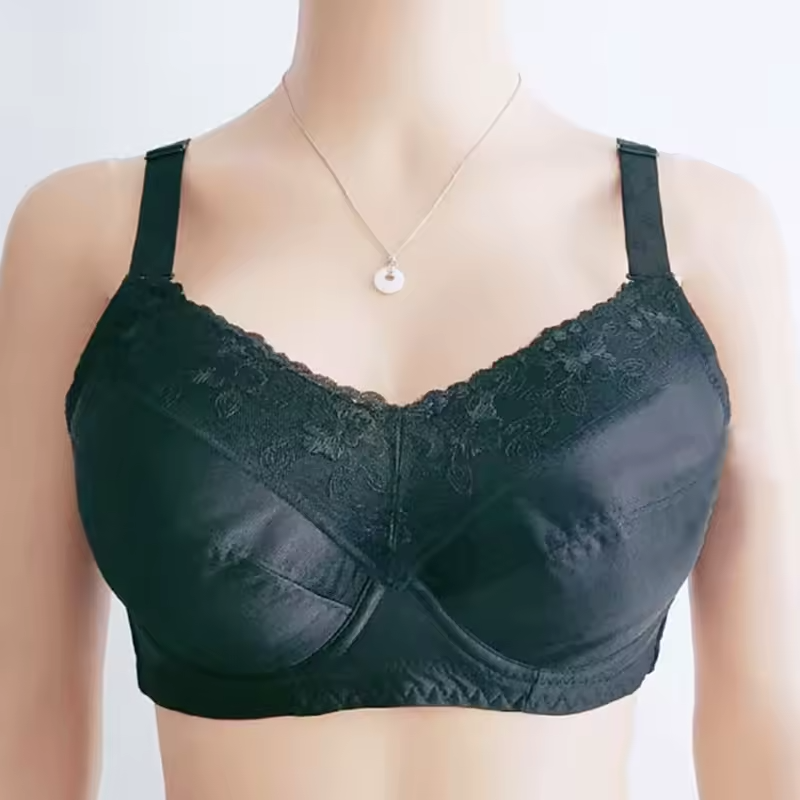 Seamless Full Coverage Underwire Plus Size Lingerie Push Up Minimizer Bra
