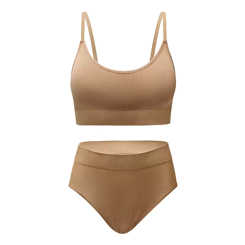 Seamless Adjusted Straps Panties Underwear Interior Bra And Panties Sets