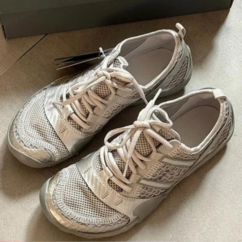 Students Running Shoes Mesh Breathable Casual Sports Shoes Lightweight Comfortable Soft Sneakers Mujer Zapatos