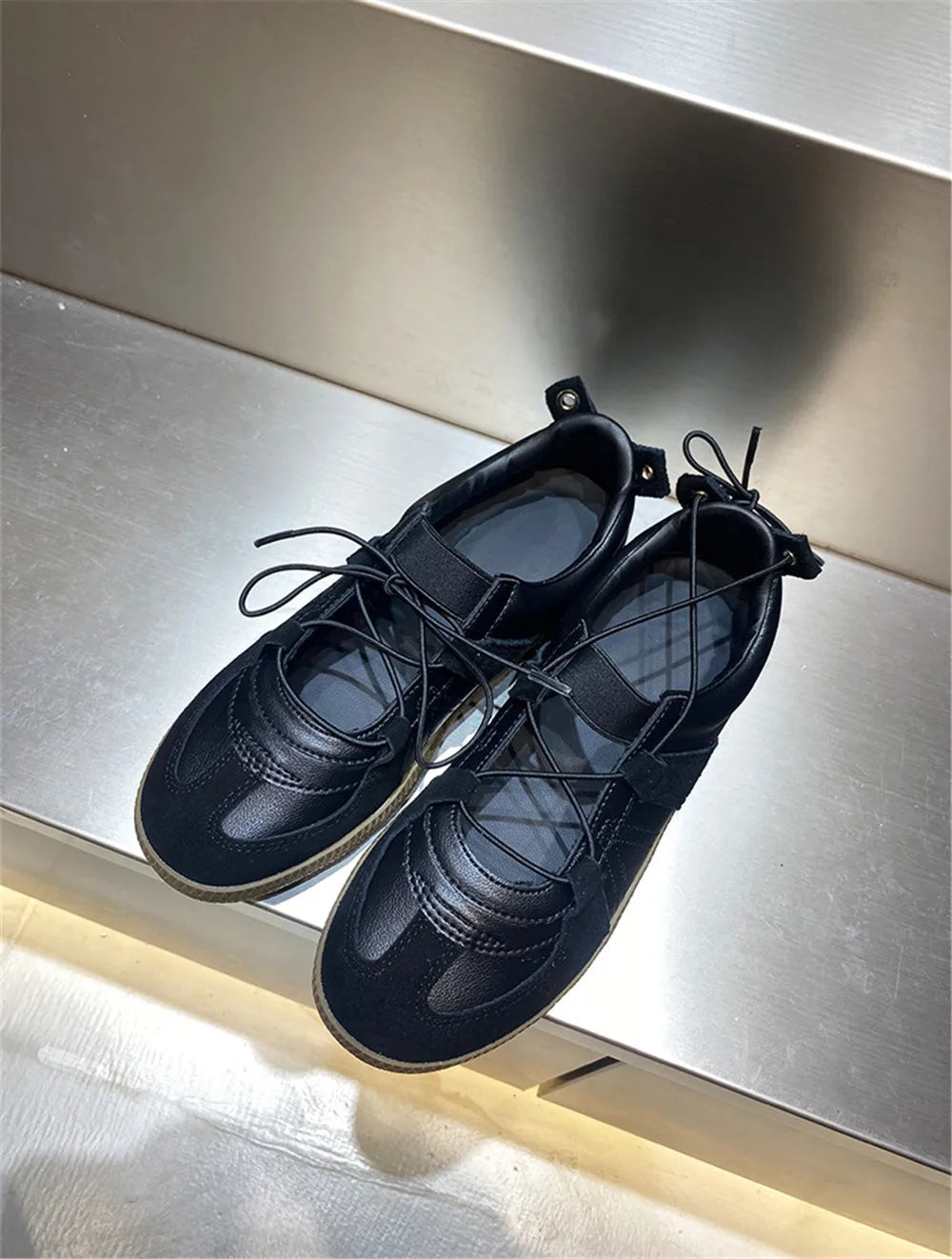 Genuine Leather Sneakers