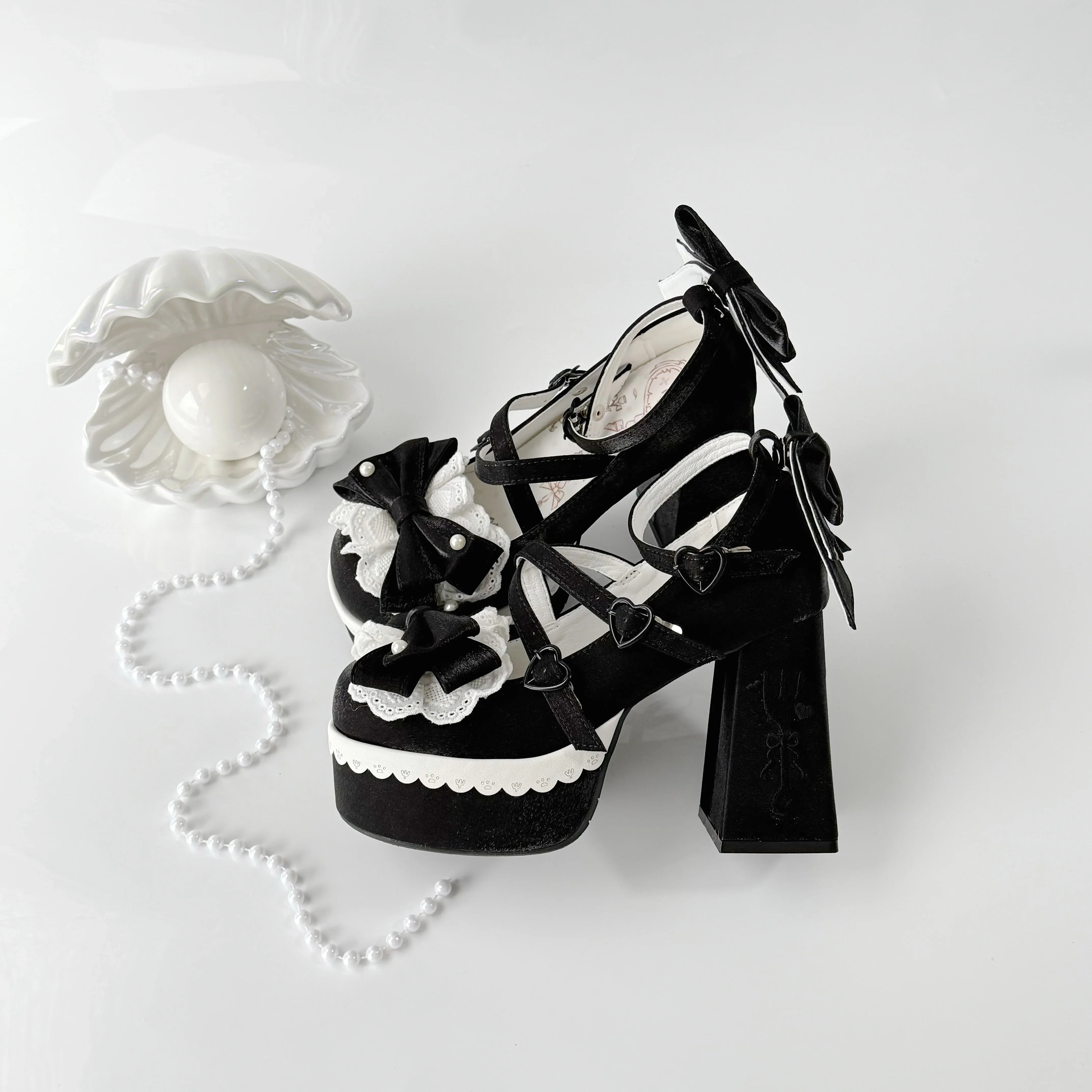Lovely Girls Lolita High Heels Platform Shoes