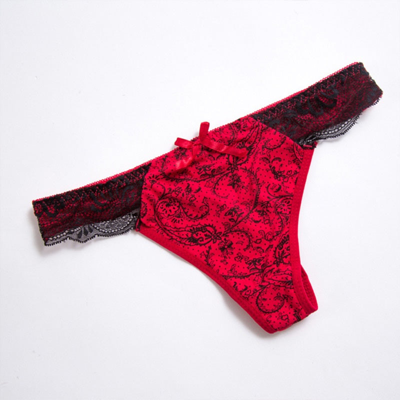 Floral Printed Plus Size Lace Bridal Bra And Panty Set