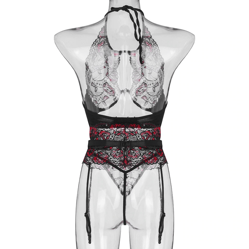 Hot Erotic Embroidery Lingerie