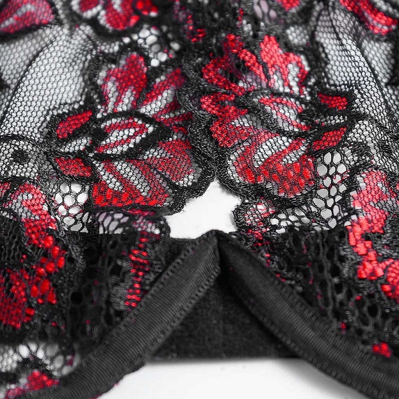 Hot Erotic Embroidery Lingerie