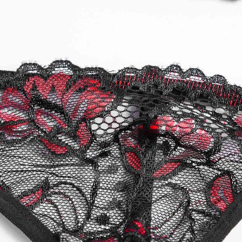 Hot Erotic Embroidery Lingerie